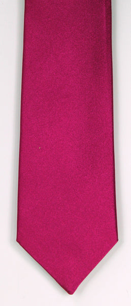 SERICA SILK MID RED TIE