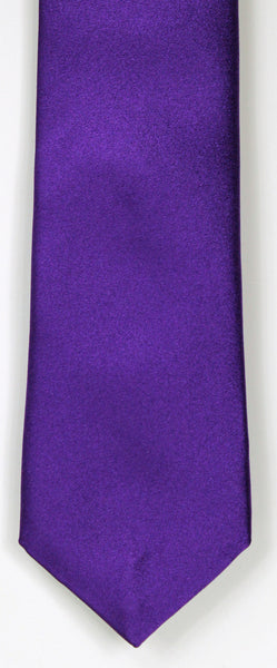 SERICA SILK PURPLE TIE