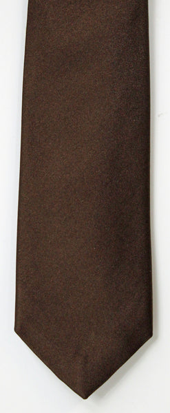 SERICA SILK BROWN TIE