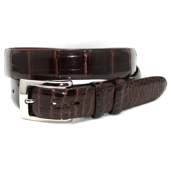 American Alligator Brown 30mm Belt