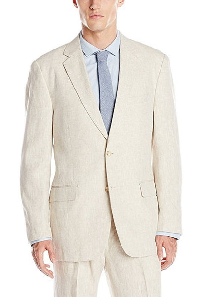 Palm Beach Bradley Natural Linen Coat Big and Tall