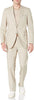 Kroon Iron's Oyster Poplin Two-Button Center-Vent Suit Lined