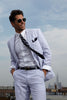 Palm Beach Bradley 'Original' Navy/White Seersucker Sport Coat