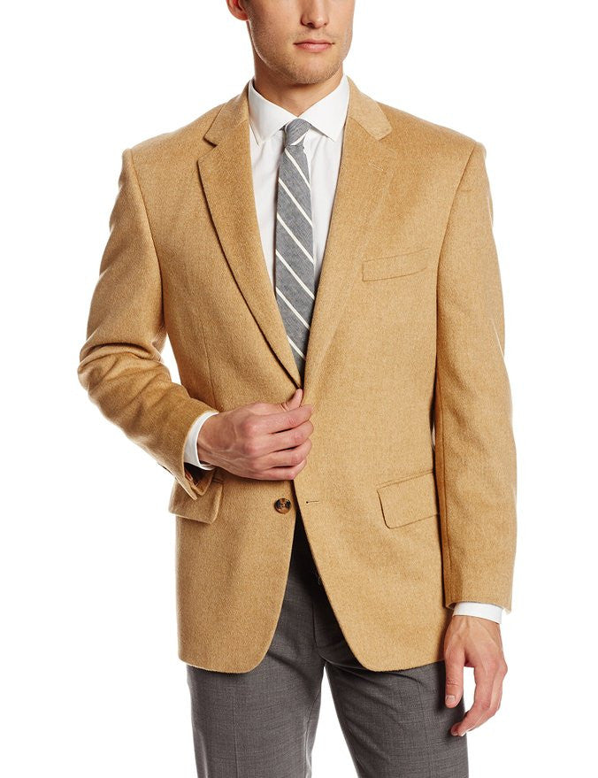 Palm Beach 100% Camel Hair Sport Blazer | Blue Lion Men's Apparel