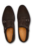 CHARLESTON DOUBLE MONK WELL BRED BROWN SUEDE