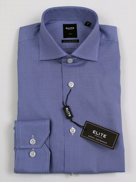 SERICA ELITE SLIM NAVY MICRO GINGHAM