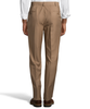 Palm Beach Executive Camel Plain Front Expander Pant Smaller Waist
