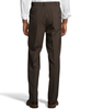 Palm Beach Wool/Poly Brown Pleated Expander Pant