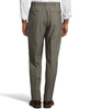 Palm Beach Wool/Poly Olive Pleated Expander Pant