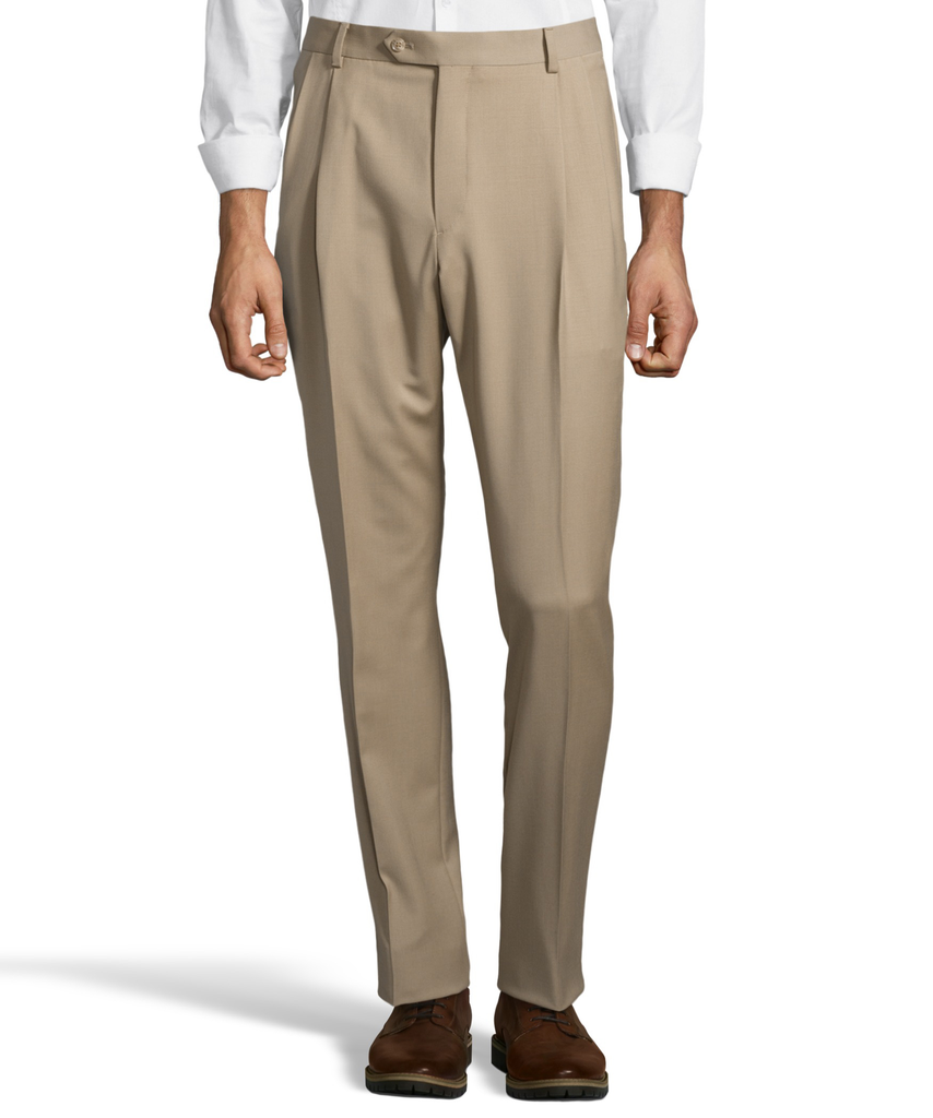 【DEARMINE】Lovely Wool Double Pleated Slacks Good Wool Double Pleat Pant | Theory