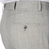 Palm Beach 100% Wool Gabardine Grey Pleated Pant