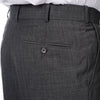 Palm Beach Wool/Poly Md Grey Pleated Expander Pant