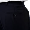 Palm Beach 100% Wool Gabardine Navy Pleated Pant