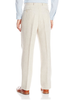 Palm Beach 'Original' Natural Linen Pleated Pant