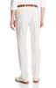 Palm Beach 'Original' Tan/White Seersucker Flat Front Pant