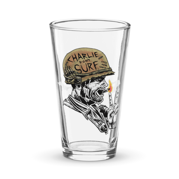 Shaker pint glass