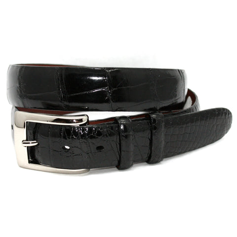 American Alligator Black 30mm Belt