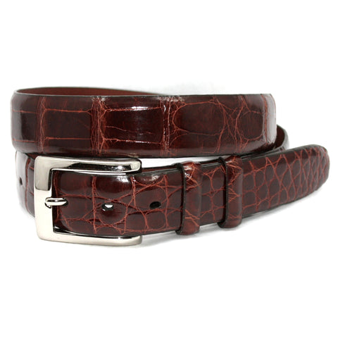 American Alligator Cognac 30mm Belt