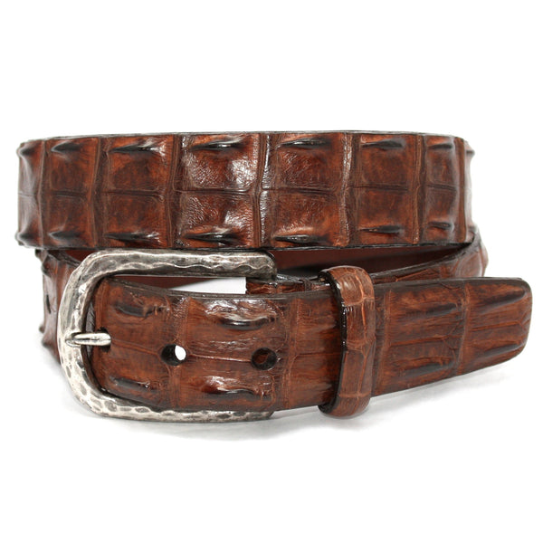 Hornback Crocodile Cognac 35mm Belt