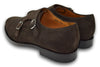 CHARLESTON DOUBLE MONK WELL BRED BROWN SUEDE