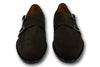 CHARLESTON DOUBLE MONK WELL BRED BROWN SUEDE