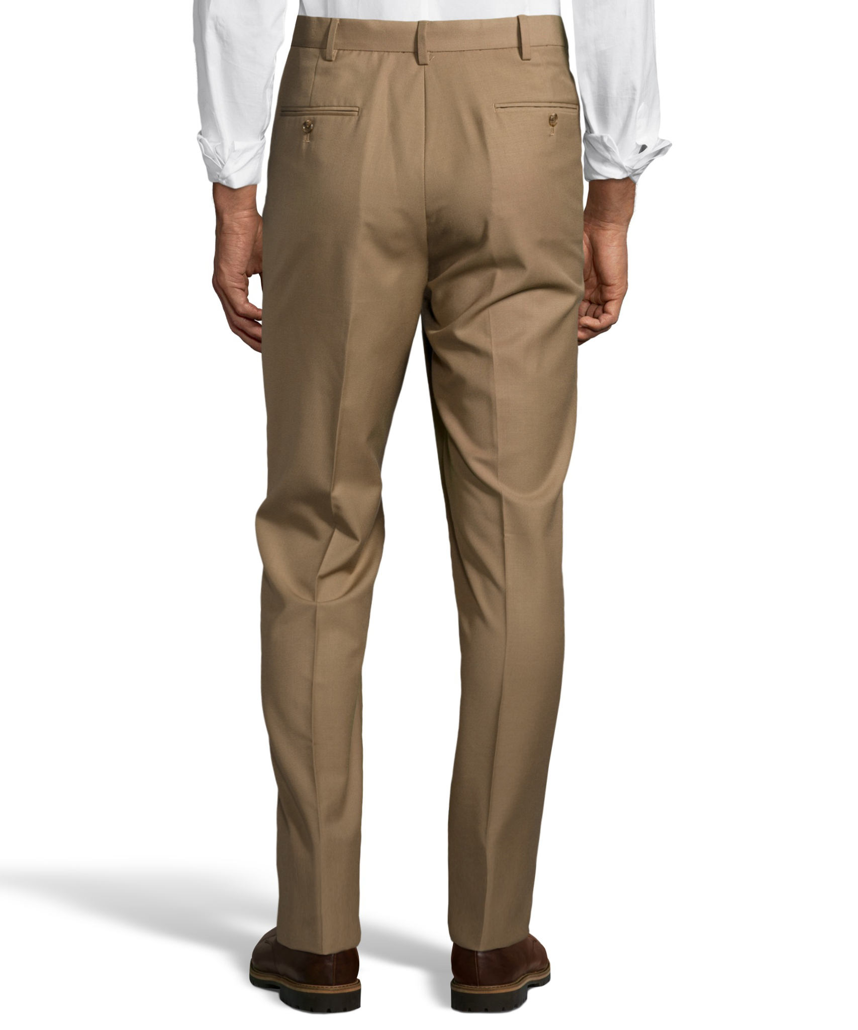 Palm Beach Executive Camel Pleat Expander Pant Smaller Waist