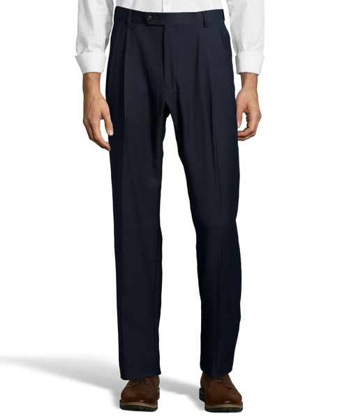 Palm Beach Executive Navy Pleat Expander Pant