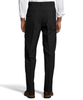 Palm Beach Wool/Poly Black Pleated Expander Pant Big And Tall
