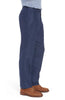 Palm Beach Delave Linen Oxford Flat Front Pants Big and Tall