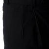 Palm Beach Wool/Poly Black Pleated Expander Pant