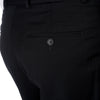 Palm Beach 100% Wool Gabardine Black Pleated Pant