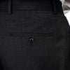 Palm Beach 100% Wool Gabardine Charcoal Pleated Pant