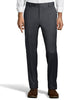 Palm Beach 100% Wool Grey Stripe Plain Front Suit Pant