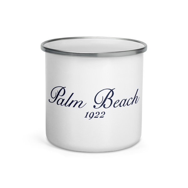 Palm Beach Enamel Mug