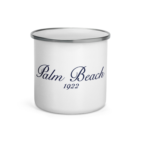 Palm Beach Enamel Mug