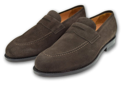 AUGUSTA LOAFER WELL BRED BROWN SUEDE