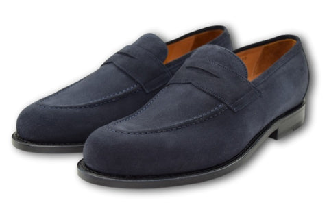 AUGUSTA LOAFER BLUE SLATE SUEDE