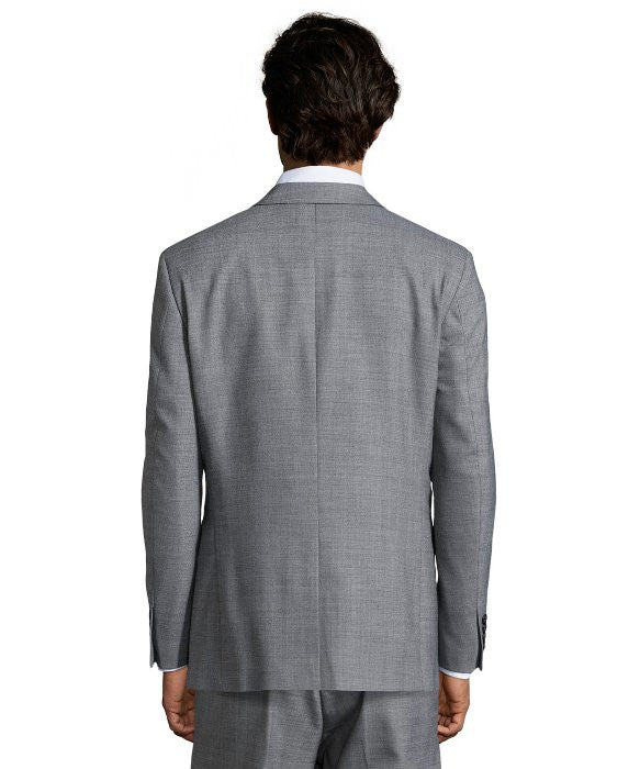 Palm Beach Chairman Grey Sharkskin Suit Jacket | Blue Lion Men's Apparel