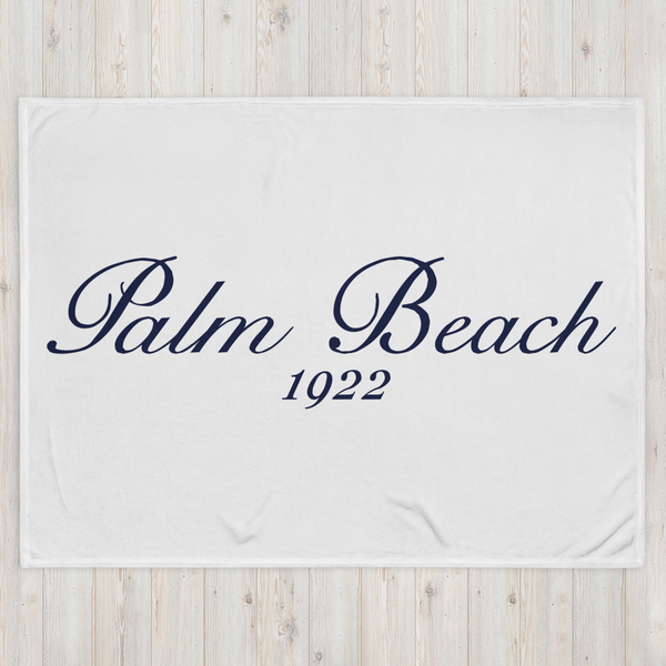 Palm Beach Throw Blanket