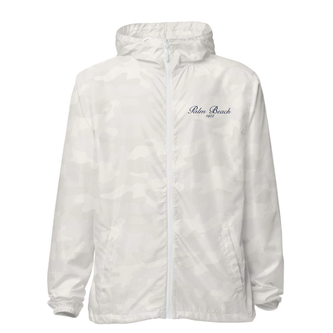 Palm Beach Unisex Zip Up Windbreaker